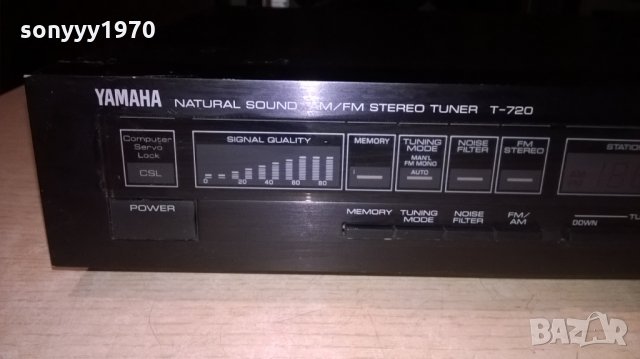 yamaha t-720 tuner-made in japan-за ремонт-внос швеицария, снимка 5 - Ресийвъри, усилватели, смесителни пултове - 22823046