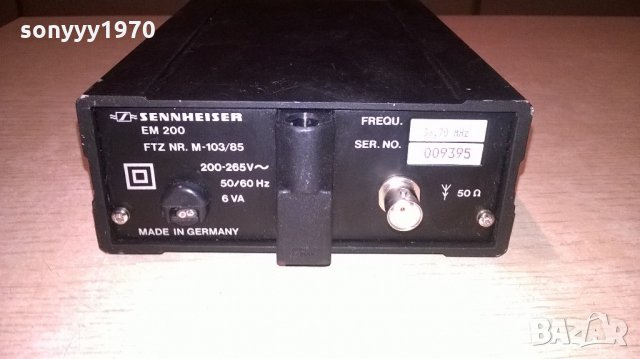 sennheiser vocaster em200 made in germany-внос швеицария, снимка 3 - Ресийвъри, усилватели, смесителни пултове - 21758406