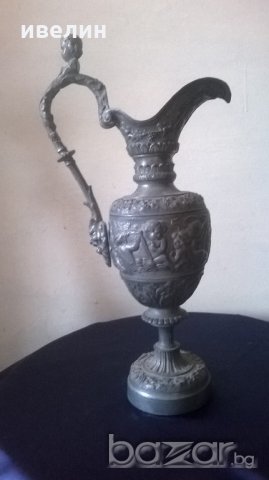 стар бароков свещник, снимка 4 - Антикварни и старинни предмети - 20603176
