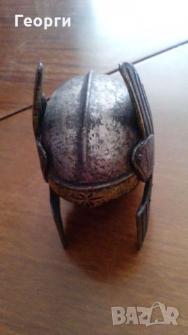 Метален шлем, снимка 1 - Колекции - 21490946