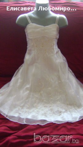 детски рокли шаферски и за кръщене, снимка 5 - Сватбени рокли - 15759335