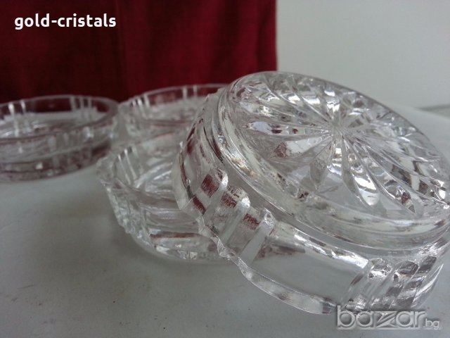 стари кристални чинийки , снимка 8 - Антикварни и старинни предмети - 20061841