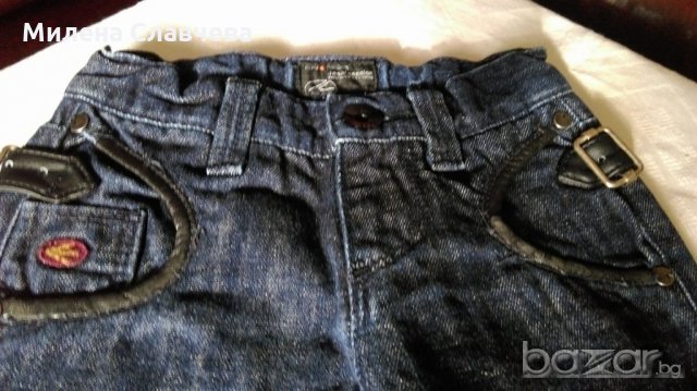 Бебешки дънки за момче, снимка 3 - Детски панталони и дънки - 20900519