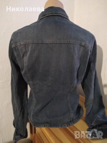 Дънково яке United Colors of Benetton,M., снимка 4 - Якета - 25265722