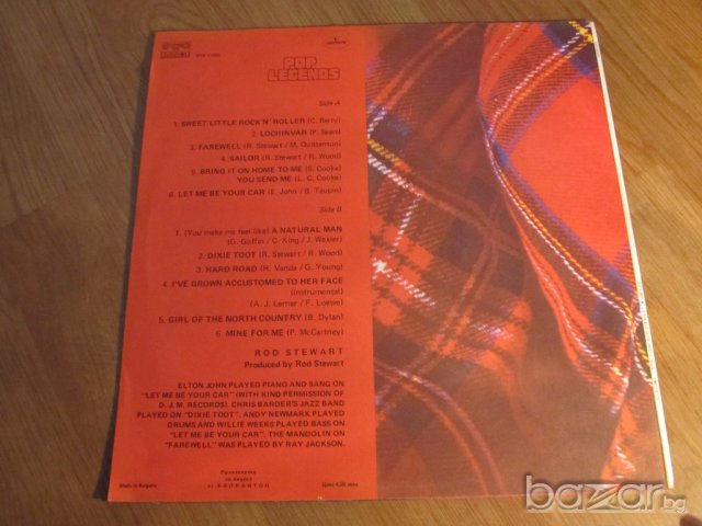 Грамофонна плоча Род Стюарт, Rod Stewart - Smiler - изд. 70те, снимка 2 - Грамофонни плочи - 17885865