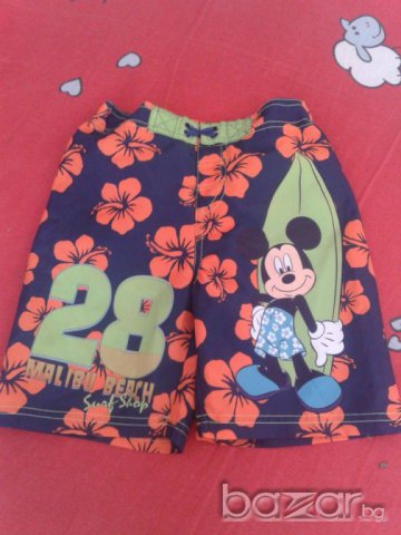 Нови Disney бермуди с Мики Маус от Англия-размер-5-6г., снимка 3 - Други - 8113120