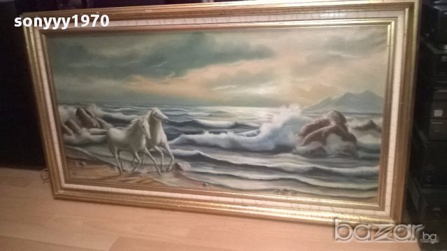 Egido-Огромна картина-платно/масло 114/64см-внос от канарските острови
