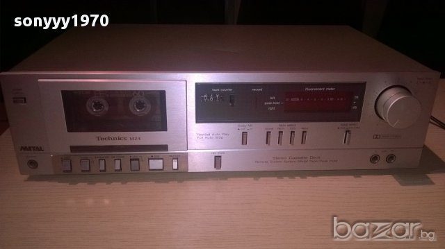 technics rs-m24 deck-japan-внос швеицария, снимка 6 - Плейъри, домашно кино, прожектори - 12617995