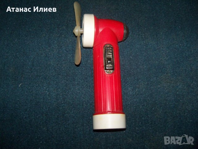 Вентилатор - фенерче "Спутник" от времето на соца СССР, снимка 2 - Други ценни предмети - 22499850