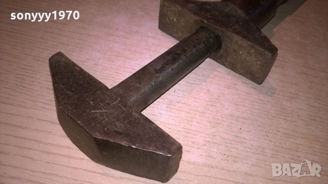 антика-стар немски раздвижен ключ/чук-внос швеицария, снимка 10 - Колекции - 22745511