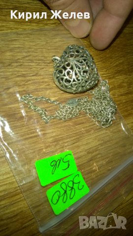 Винтидж медальон колие -296, снимка 3 - Други ценни предмети - 23981989