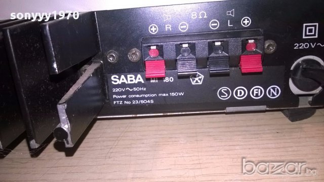 saba deck+tuner+amplifier-внос швеицария, снимка 11 - Ресийвъри, усилватели, смесителни пултове - 18000308