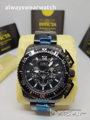 Invicta Pro Diver (Black Series) / Инвикта Про Дайвър - чисто нов мъжки часовник / 100% оригинален