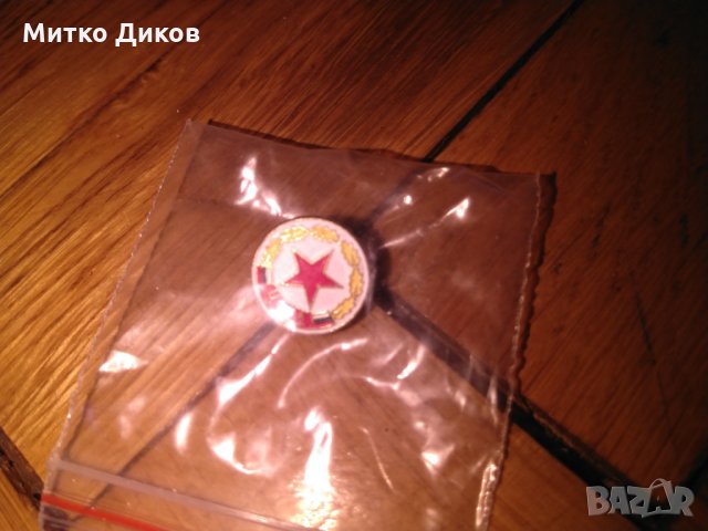 ЦСКА значка на винт с перце, снимка 2 - Футбол - 24656820