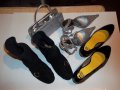 Три чифта дамски обувки , единият от,които в комплект с чанта., снимка 1 - Дамски ежедневни обувки - 11838281