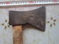 Страхотна немска военна брадва брадвичка Маркировки , снимка 2