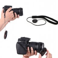 Оригинална капачки за обектив и тяло Nikon Canon Sony Pentax -Държач за капачка на обектив, снимка 17 - Обективи и филтри - 15565509