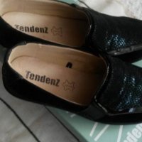 Нови дамски ежедневни обувки TendenZ, модел 0130132, черен, размер 37 , снимка 1 - Дамски ежедневни обувки - 20099031