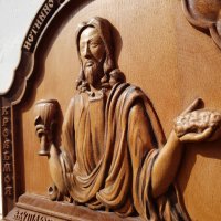 Дърворезба, Икони ИСУС ХРИСТОС или Богородица , снимка 11 - Икони - 21416135