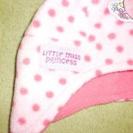 Топла зимна шапка за момиче Little Miss, нова , снимка 4 - Шапки, шалове и ръкавици - 8574293