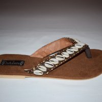 Hot Lava - Уникални дамски чехли - сандали / номер 40, снимка 6 - Чехли - 21999587