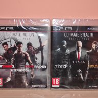Нови игри.ultimate Stealth,action,pack,tomb,just,dogs,thief,hitman,deus,ps3,пс3, снимка 1 - Игри за PlayStation - 10397072