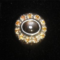 Сребърен пръстен със сапфири, снимка 9 - Пръстени - 19244174