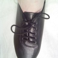 НОВИ НАЛИЧНИ мъжки обувки за спортни танци,салса,кизомба,танго черна кожа за крак от 24 до 27 см., снимка 1 - Други - 7661821