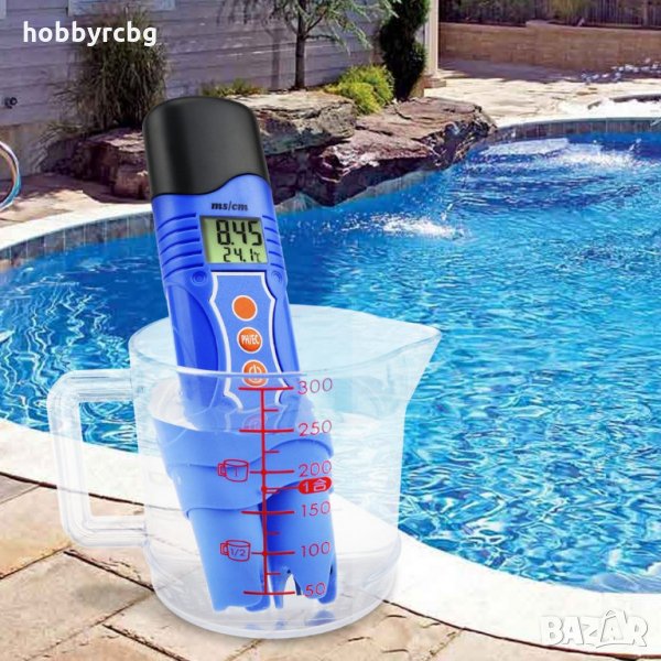 3-в-1 тестер за pH, Температура и EC (електропроводимост) , снимка 1