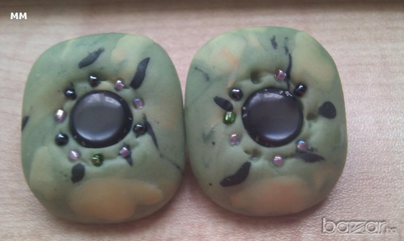  Обеци 2/3 лв, снимка 1