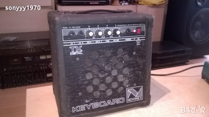 поръчано-novanex keyboard-tk metal-made in holland-внос англия, снимка 1