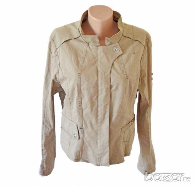 LBH La Belle Histoire дамско яке бежаво Modele Depose, снимка 1