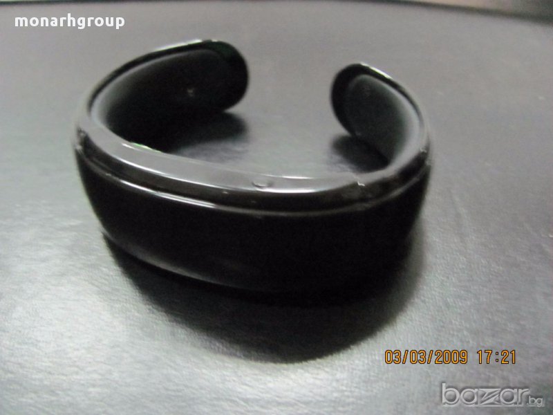 Дамски черен часовник, снимка 1