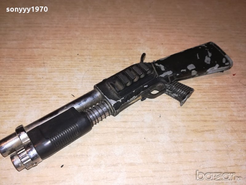 м202-метална пушка/помпа-запалка-20см-внос швеицария, снимка 1