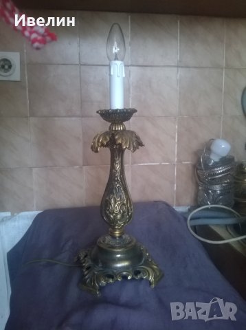 барокова нощна лампа , снимка 1 - Настолни лампи - 24629946
