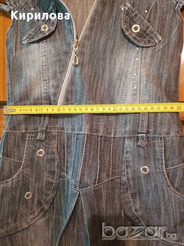 Дънкова рокля, снимка 4 - Детски рокли и поли - 18323439