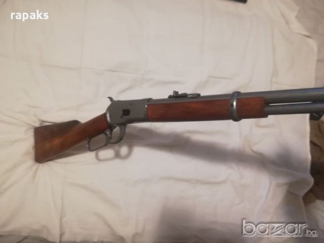 Военна карабина, пушка Winchester mod 92 - 1892. Реплика на легендарната и масова каубойска пушка., снимка 4 - Бойно оръжие - 21273693
