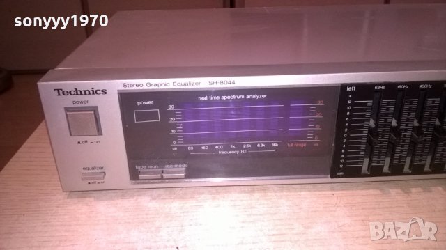 ПОРЪЧАН-technics sh-8044 equalizer-made in japan-внос italy, снимка 3 - Ресийвъри, усилватели, смесителни пултове - 25847116