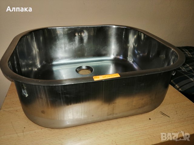 Продавам българска мивка алпака, Хром Силистра, с размери  45 41 15           , снимка 2 - Кухни - 15564035