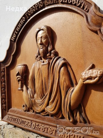 Дърворезба, Икони ИСУС ХРИСТОС или Богородица , снимка 11 - Икони - 21416135