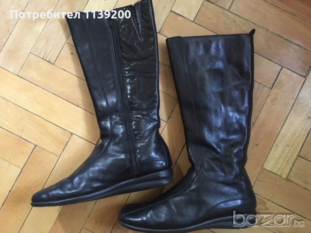 Aerosoles черни ботуши естествена кожа 37 номер, снимка 1