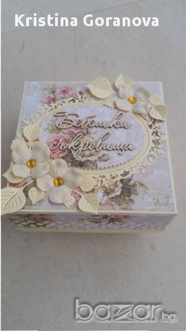 Кутийка за бебешки съкровища, снимка 6 - Подаръци за кръщене - 15769135