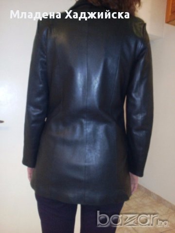 кожено сако дамско, снимка 4 - Сака - 13479970