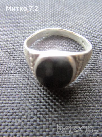Старинен сребърен пръстен  - 6, снимка 7 - Пръстени - 17292546
