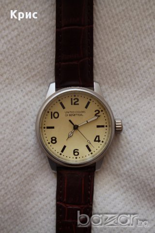 Нов! Ръчен часовник Бенетон UNITED COLORS OF BENЕTTON 7451210015-60445, снимка 9 - Мъжки - 12786967