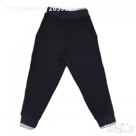 Анцуг, Долнище, Ватирано, Черно, Синьо, Тъмно, Тъмно синьо, Спортно долнище, За момче, 1 - 6 години, снимка 10 - Панталони и долнища за бебе - 22425557