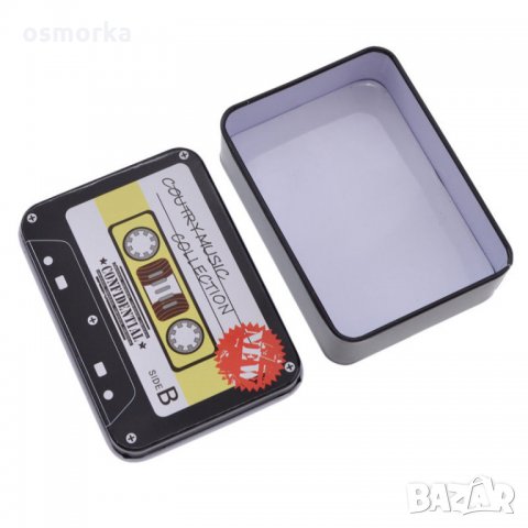 Метална кутия кутийка аудио касета касетка , снимка 2 - Аудио касети - 21621810