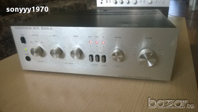 europhon rck 2000a stereo amplifier-нов внос швеицария, снимка 3 - Ресийвъри, усилватели, смесителни пултове - 8577640