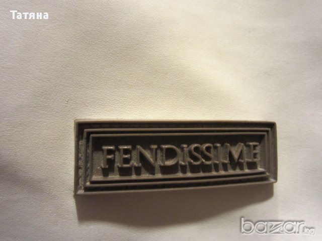 ЧАНТА- FENDISSIME;ИТАЛИЯ ;ЗАЕШКА/ушита по поръчка  / КОЖЕНИ/ЗЛАТИСТИ-  чанта и плик;, снимка 2 - Чанти - 12551912