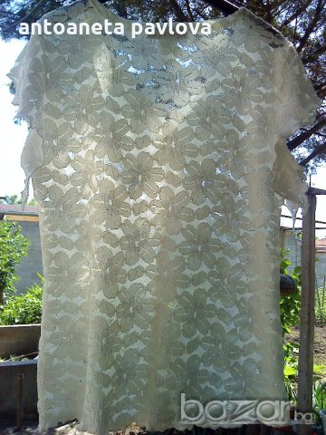 блуза дантела , снимка 4 - Туники - 18492936